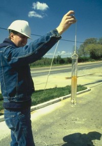 Groundwater sampling and evaluation